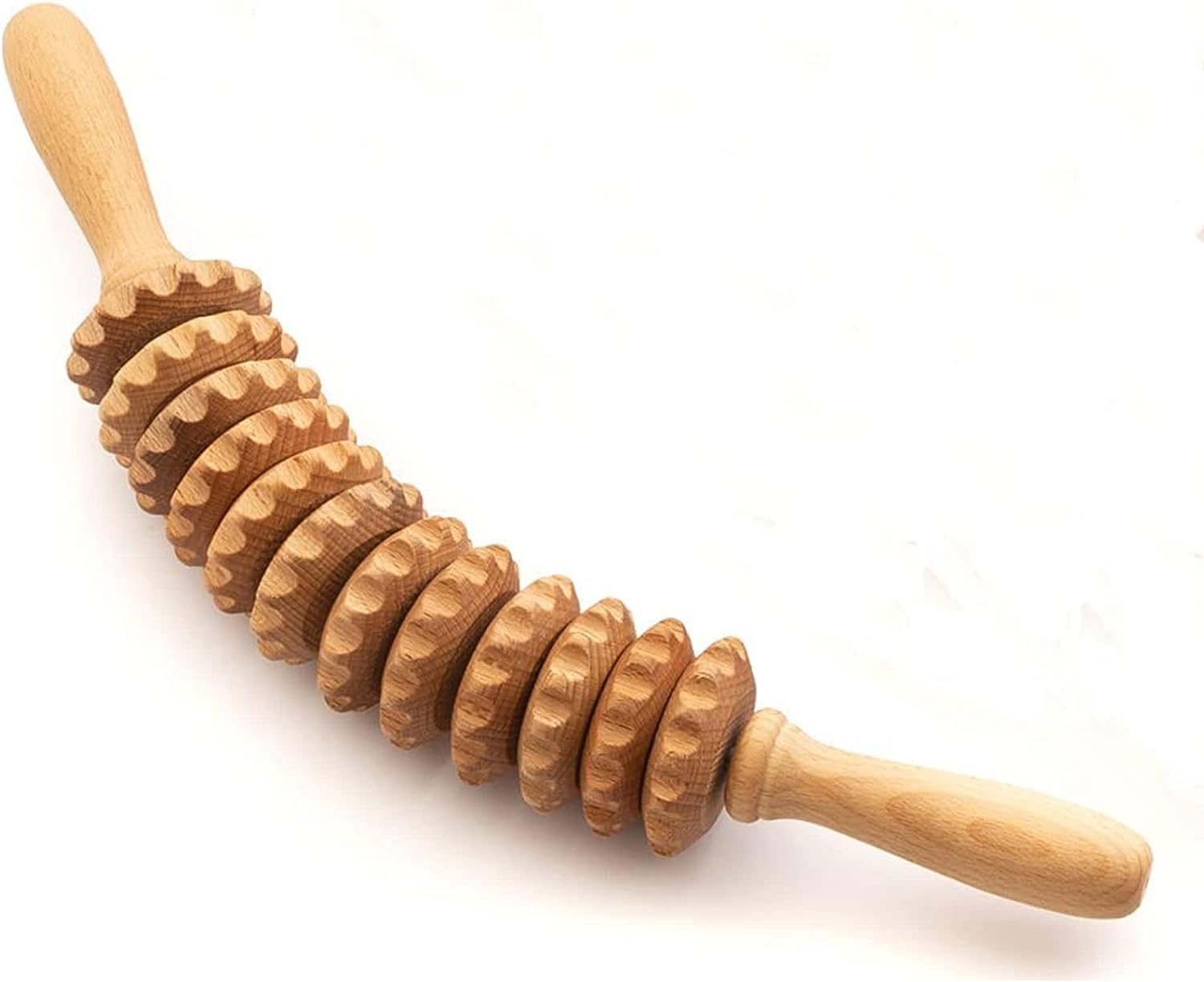 Massageador rolo de madeira Anti Celulite