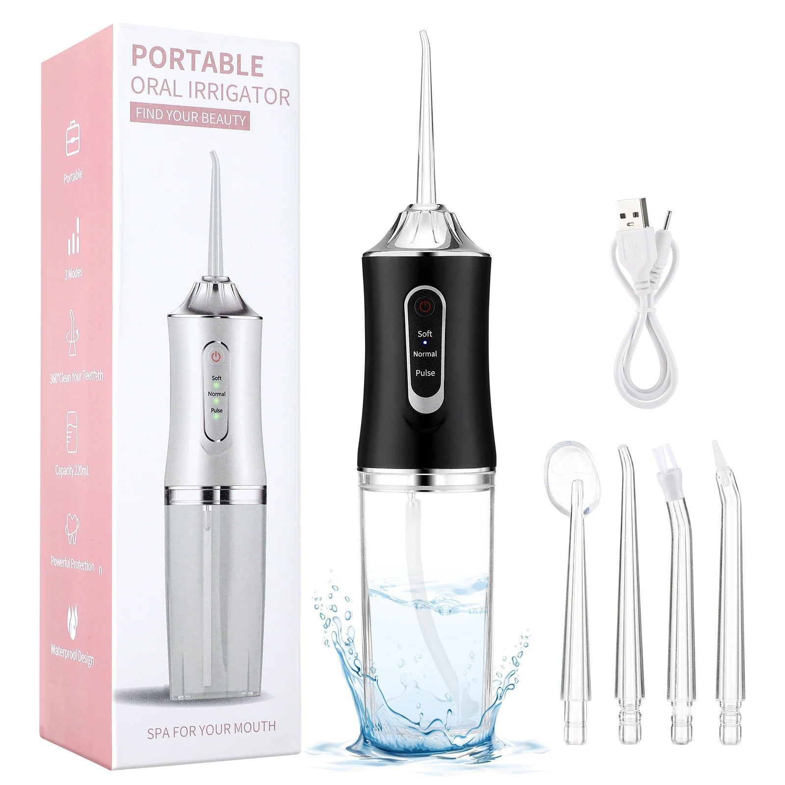Limpador dental a água