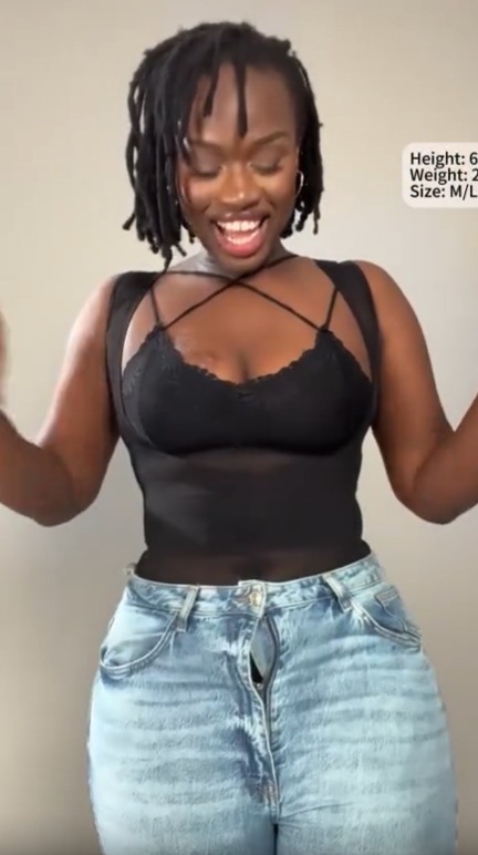 Cinta modeladora invisível para a parte superior do corpo