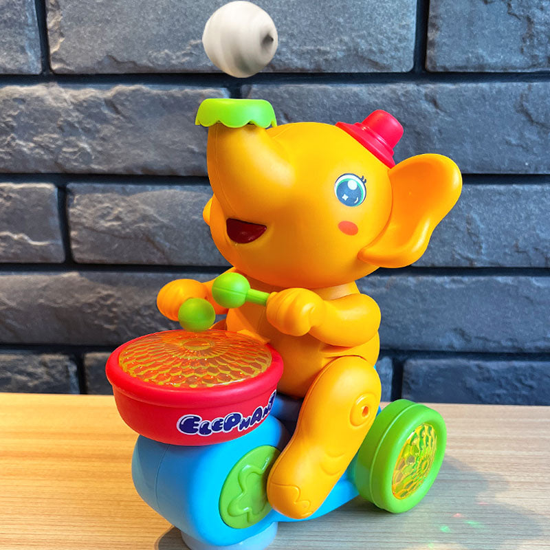 Jogo de elefante soprador de balões