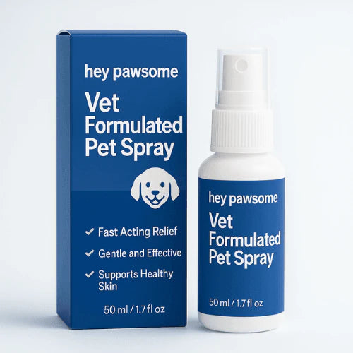 Spray para animais de estimação formulado por veterinários