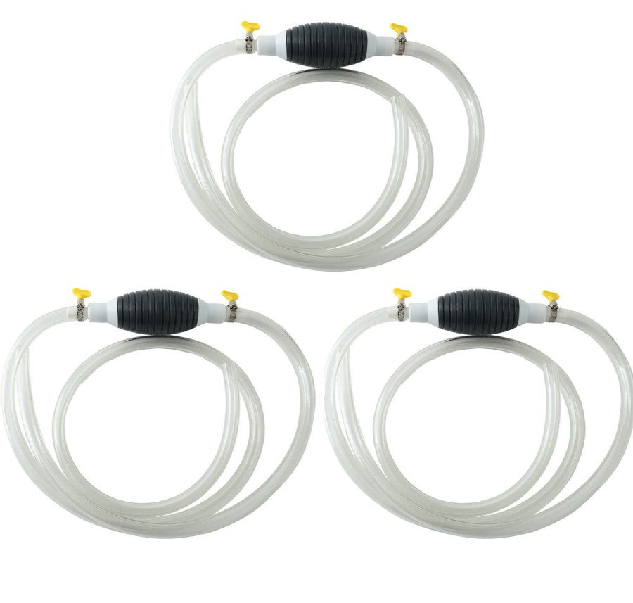 Conjunto de 3 bombas manuais de líquidos